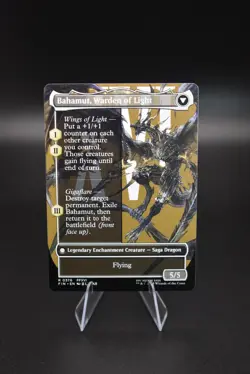 ~ Dion, Bahamut's Dominant (Borderless) ~ NM Foil ~ UB: FINAL FANTASY ~ MTG ~ - Image 2