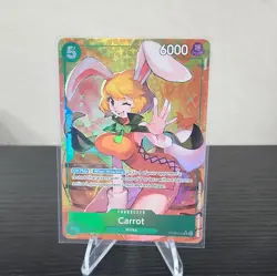 One Piece TCG Two Legends OP08-023 Carrot SR Alt Art Parallel English NM - Image 1