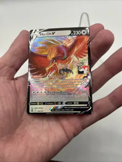 140/195 Ho-oh V Prize Pack Series Stamped Play Pokemon TCG Silver Tempest - Image 5