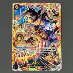 Sabo (SEC) OP13-120 - Carrying on His Will ONE PIECE CCG ENGLISH NM Pack Fresh - Image 2