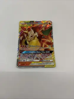 Pokemon TCG Charizard & Braixen GX Holo Ultra Rare Full Art22/236 Mint Condition - Image 1
