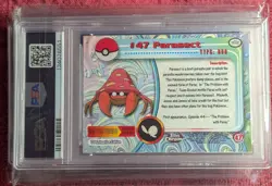 Topps Chrome Pokemon Parasect #47 TV Animation Edition 2000 PSA 5 - Image 2