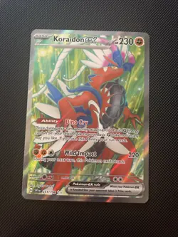Koraidon EX 231/198 Scarlet & Violet Base Set Full Art - Near Mint - Pokemon TCG - Image 1