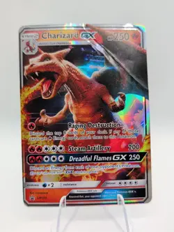 Charizard GX SM195 Pokemon Sun & Moon Black Star Promo Card TCG - Image 1