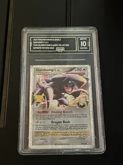Pokemon TCG Garchomp C LV.X Celebrations 25th Anniversary Holo RARE #145 PSA 10 - Image 2