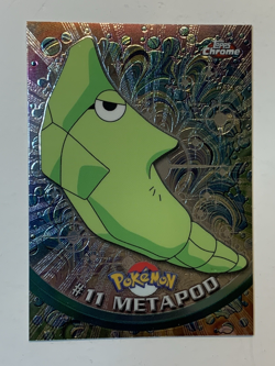 2000 Topps Chrome Pokemon Series 1 #11 Metapod (D) FREE COMBINED SHIPPING - Image 1