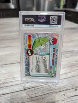Metapod Topps Chrome Series 1 Pokemon TV #11 PSA MINT 9 2000 - Image 3