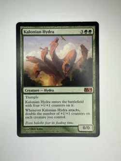 Kalonian Hydra M14 LP MTG Core Set 2014 Magic The Gathering Lightly Played Hydra - Image 1