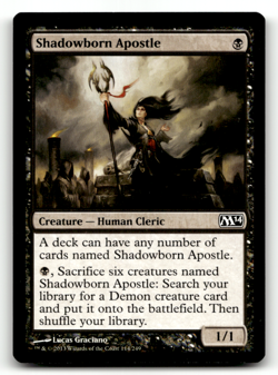 Shadowborn Apostle 114 Normal C Magic 2014 (M14) LP - Image 1