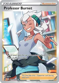 Professor Burnet TG26/TG30 SWSH12: Silver Tempest Trainer Gallery Pokemon TCG NM - Image 1