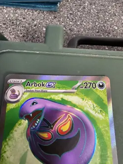 Pokemon TCG Arbok EX 185/165 Full Art | Scarlet And Violet 151 | NM/M - Image 2