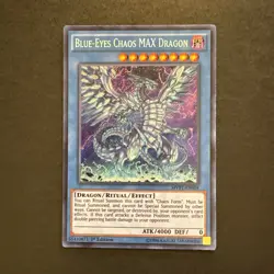 Blue-Eyes Chaos MAX Dragon MVP1-ENS04 Secret Rare 1st Edition Yu-Gi-Oh! - Image 1