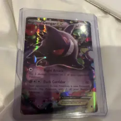 Pokemon Gengar EX Ultra Rare Holo XY-Phantom Forces 34/119 Psychic 170HP Card - Image 1