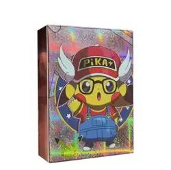 Cosplay Pikachu Cards Set Of 55, Fan Art, Custom Cards - Poncho, Costume - Image 5