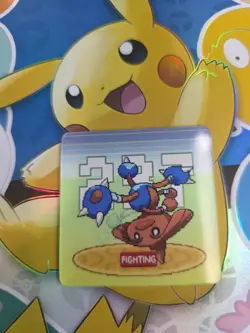 Hitmontop Pokemon 3D Lenticular card - Image 1
