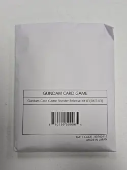 Gundam Card Game Booster Release Kit 03 [BKIT-03] SEALED ENGLISH - Image 1
