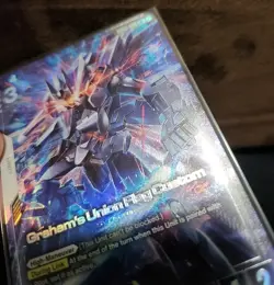 [ENGLISH] Gundam Card Game Graham's Union Flag GD03 - 069 LR+ Alt Art Foil - Image 2