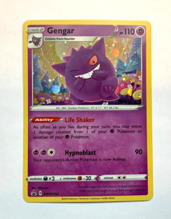 Pokemon TCG: Sword & Shield Gengar SWSH052 Promo Card, Near Mint Holo. - Image 1