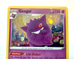 Pokemon TCG: Sword & Shield Gengar SWSH052 Promo Card, Near Mint Holo. - Image 2
