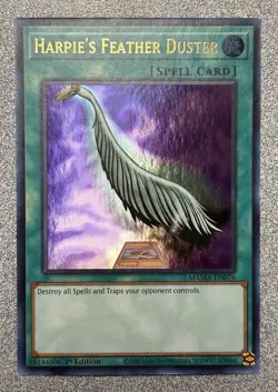 Harpie's Feather Duster MAMA-EN076 Magnificent Mavens Ultra Rare 1st Edition NM - Image 1