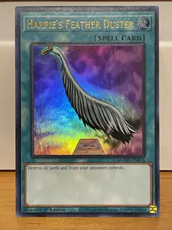 Harpie’s Feather Duster - MAMA-EN076 - Ultra Rare - 1st Edition - NM - Image 1