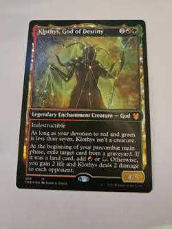 Klothys, God of Destiny (Showcase) Theros Beyond Death Foil - Image 1