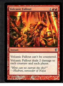 Volcanic Fallout U Conspiracy 157 MP Foil - Image 1