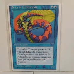 LORD OF ATLANTIS (PORTUGUESE) --- MTG -- 4th. Ed. FOREIGN --- NM - Image 1