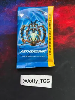 Aetherdrift Collector Booster Sample Pack SEALED MTG - Image 1