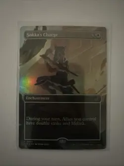 Sokka's Charge (Borderless) Avatar: The Last Airbender: Eternal-Legal Foil - Image 1