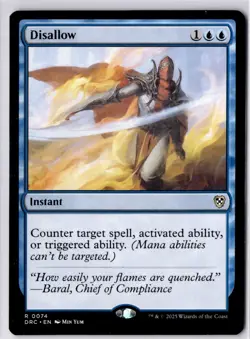 Disallow Commander: Aetherdrift Regular NM R 0074 - Image 1