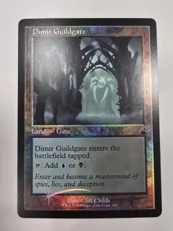 Dimir Guildgate (Retro Frame) Ravnica Remastered Foil Magic The Gathering - Image 1