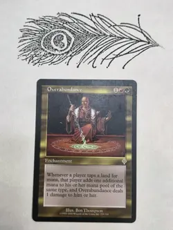 Overabundance Invasion Regular Non Foil Mtg Magic The Gathering - Image 1