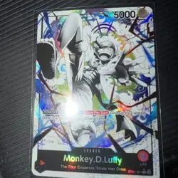 Monkey D Luffy ST21-001 Leader Parallel Starter Deck EX Gear 5 Promo One Piece - Image 2