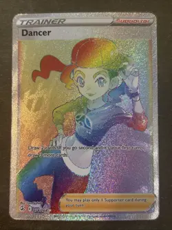 Dancer (Secret) 274/264 Swsh08: Fusion Strike Holo Pokemon TCG NM - Image 1
