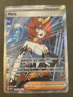 Mela 236/182 Sv04: Paradox Rift Full Art Holo Pokemon TCG NM - Image 1