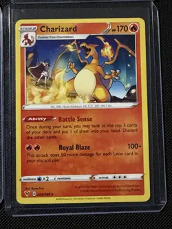 Pokemon Charizard Lot (4) - Radiant x2 + Vivid Voltage Regular & Reverse Holo - Image 3
