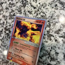 Pokemon Moltres ex - 031 (EX Collector Tin) Nintendo Black Star Promo Holo 2005 - Image 3