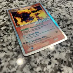 Pokemon Moltres ex - 031 (EX Collector Tin) Nintendo Black Star Promo Holo 2005 - Image 5
