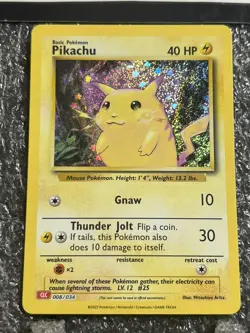 2023 Pokemon Pikachu 008/034 Holo TCG Classic Foil Exclusive New - Image 2