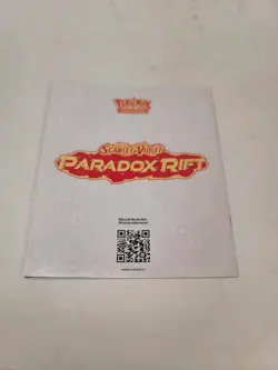 Paradox Rift Player's Guide - Pokemon TCG Elite Trainer Box Booklet - Image 2