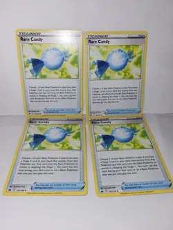 Rare Candy 141/159 Pokemon TCG Crown Zenith 4x Playset - Image 1