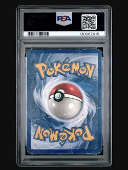 1999 POKEMON FOSSIL #4 DRAGONITE-HOLO PSA 1 - Image 2