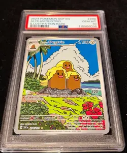 PSA 10 Alolan Dugtrio 208/191 Illustration Rare Surging Sparks SSP Pokemon - Image 5
