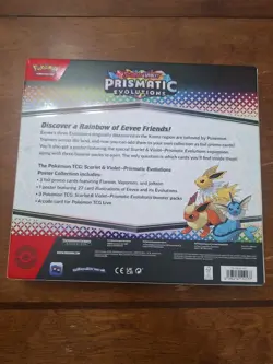 Pokemon TCG Prismatic Evolutions Poster Collection Box - Image 2