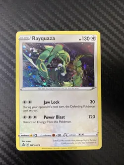Pokemon Rayquaza SWSH029 Black Star Promo Holo NM/M - Image 1