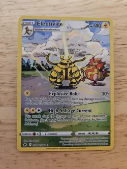 Electivire GG08/GG70 Crown Zenith Galarian Gallery NM Ultra Rare Pokemon Card - Image 1