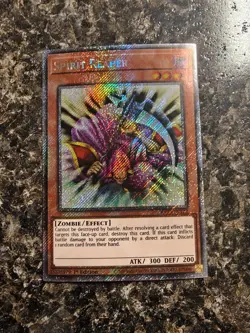 Yugioh Spirit Reaper - RA03-EN122 - Platinum Secret Rare - NM - Image 1