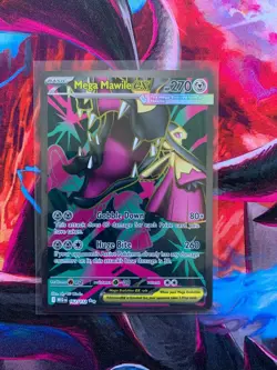 Pokemon TCG Mega Mawile ex 162/132 Mega Evolution- Full Art- Pack Fresh- NM. - Image 3