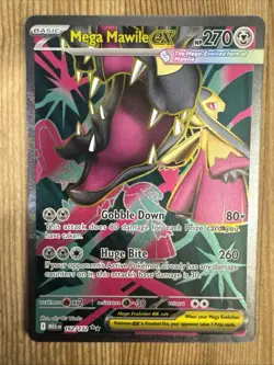 Mega Mawile ex 162/132 Ultra Rare Full Art (FA) - Pokemon TCG Mega Evolution NM - Image 1